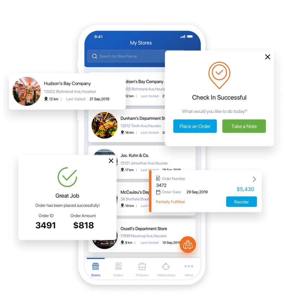 Field Sales App Features