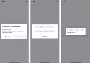 first modal popup in react native